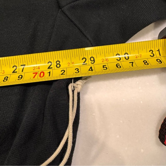 Fear of God Essentials Men’s Jet Black Pullover Hoodie Core Sz Large Arch Logo - Picture 2 of 8